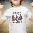 The Boo Crew Gnomes Halloween Pumpkins Youth T-shirt