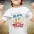 The Man Myth Legend 1942 Aged Perfectly 80Th Birthday Youth T-shirt