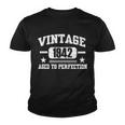 1942 Vintage Aged To Perfection Birthday Gift Tshirt Youth T-shirt