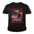 Home Of The Free Because My Brother Is Brave  Soldier Youth T-shirt