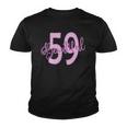 Beautiful 59Th Birthday Apparel For Woman 59 Years Old Youth T-shirt