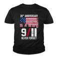 20Th Anniversary Never Forget 911 September 11Th Tshirt Youth T-shirt