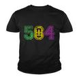 504 New Orleans Mardi Gras Youth T-shirt