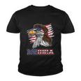 American Bald Eagle Mullet 4Th Of July Funny Usa Patriotic Meaningful Gift Youth T-shirt