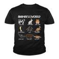 Animals Of The World Funny Names Youth T-shirt