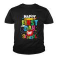 Back To School Teachers Kids Child Happy First Day Of School Youth T-shirt