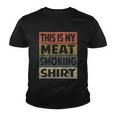 Bbq Smoker Funny Vintage Grilling Meat Smoking Tshirt Youth T-shirt