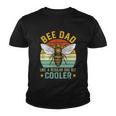 Bee Dad Honey Beekeeper Funny Beekeeping Fathers Day Gift Youth T-shirt