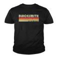Blacksmith Funny Job Title Profession Birthday Worker Idea Youth T-shirt