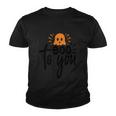 Boo To You Boo Halloween Quote Youth T-shirt