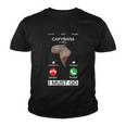 Capybara Is Calling Funny Capibara Rodent Animal Lover Humor Cute Gift Youth T-shirt