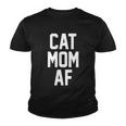 Cat Mom Af Gift For Cat Moms Of Kitties Youth T-shirt