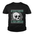 Cyber Hacker Computer Security Expert Cybersecurity V2 Youth T-shirt