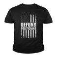 Defund Politicians Libertarian Antigovernment Political Youth T-shirt