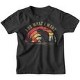 Do What I Want Vintage Black Cat Red Cup Funny My Cat V2 Youth T-shirt