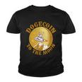 Dogecoin Vintage To The Moon Tshirt Youth T-shirt