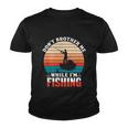 Dont Brother Me While Im Fishing Youth T-shirt