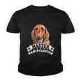 Doxie Wiener Dog Lover Pet Dad Mom Funny Dachshund Gift Youth T-shirt