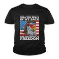 Eagle Mullet Party In The Back Sound Of Freedom 4Th Of July Gift V2 Youth T-shirt