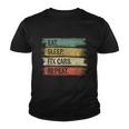 Eat Sleep Fix Cars Repeat Funny Auto Mechanic Car Lover Gift Tshirt Youth T-shirt