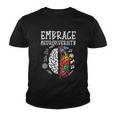 Embrace Neurodiversity Autism Awareness Asd Men Women Kids Youth T-shirt