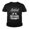 Fathers Day Gift Im Not Retired Im A Professional Grandpa Gift Youth T-shirt