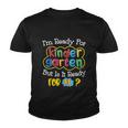 Funny Back To School First Day Of Kindergarten Youth T-shirt