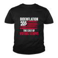 Funny Bidenflation The Cost Of Voting Stupid Anti Biden Youth T-shirt