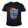 Funny Jesus Way Truth And Life Christian Bible Youth T-shirt