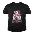 Gamerica 4Th Of July Usa Flag Youth T-shirt