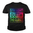 Gay Pride Straight Outta The Closet Tshirt Youth T-shirt