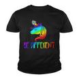 Gay Pride Unicorn Be Different Lgtb Youth T-shirt