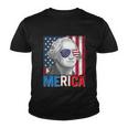 George Washington 4Th Of July Merica Men Women American Flag Youth T-shirt