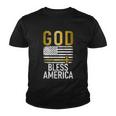 God Bless America Usa 4Th July Independence Gift Youth T-shirt