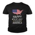 Happy 4Th Of July Independence Day God Bless America Gift Youth T-shirt