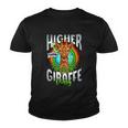 Higher Than Giraffe Gift Pussy Stoner Weed 420 Pot Gift V2 Youth T-shirt