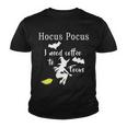 Hocus Pocus I Need Coffee To Focus Youth T-shirt