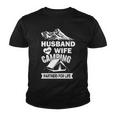 Husband And Wife Camping Partners For Life Tshirt Youth T-shirt