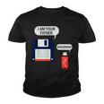 I Am Your Father Retro Floppy Disk Usb Tshirt Youth T-shirt