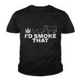 Id Smoke That Pot Head Marijuana Tshirt Youth T-shirt