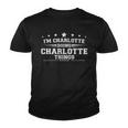 Im Charlotte Doing Charlotte Things Youth T-shirt