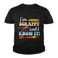 Im Scrappy And I Know It Scrapbook Scrapbook Gift Youth T-shirt