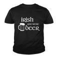 Irish You Were Beer St Patricks Day Tshirt Youth T-shirt