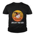 Join Us If You Dare Halloween Quote V2 Youth T-shirt