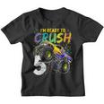 Kids Im Ready To Crush 5 Monster Truck 5Th Birthday Boys Youth T-shirt