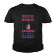 Land Of The Free Because My Grandma Is Brave 4Th Of July Youth T-shirt