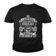 Legends Were Born In February 1989 Vintage 33Rd Birthday Gift For Men & Women Youth T-shirt