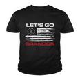 Lets Go Brandon Let Go Brandon Fjb Funny Fjb Fjb Funny Brandon Flag Funny Youth T-shirt