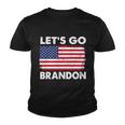 Lets Go Brandon Lets Go Brandon Flag Tshirt Youth T-shirt