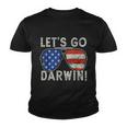 Lets Go Darwin Sarcastic Tshirt Youth T-shirt